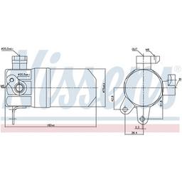 A/C Receiver Drier - Front